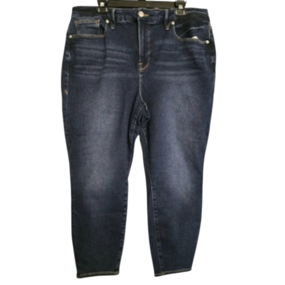 Good American Dark Wash Skinny Jean Size 18 NWOT
